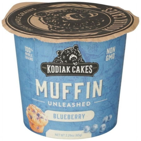 Kodiak Cakes Blueberry Muffin Cup 2.29 oz Pack of 3