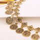 thumbnail image 5 of Pulsera de la moneda Sunnimix Boho Vintage Pta Oro Moneda Turca Festival Joyería Bronce, 5 of 5