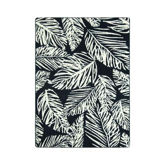 Cordova 3'10" x 5'4" Area Rug In Color Midnight-Color:Midnight,Material:Nylon