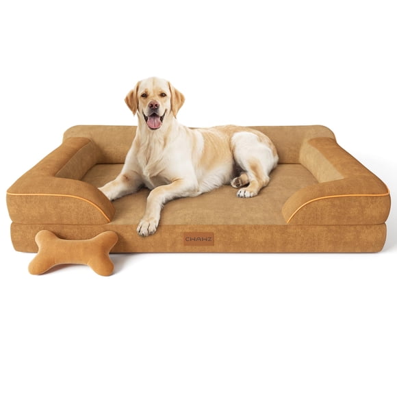 Cama para Perro CWAWZ Jumbo 45" Ortopédica con Espuma de Memoria y Gel