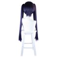 thumbnail image 2 of Peluca de cosplay Genshins Impacts Monasa C Anime de 70 cm para Halloween, 2 of 2
