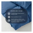 thumbnail image 4 of Edredón King Size Acolchado Reversible Esquimal Relleno Down, Compatible Con Funda Duvet Azul Pizarra, 4 of 7
