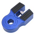 thumbnail image 4 of Winch Shackle Mount, Rustproof Rubber Guard Iron Pin Flat Towing Hook Mount  For UTV For Pickup Blue, 4 of 8