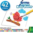 thumbnail image 3 of Juego de pintura lavable Crayola Kids, 42 ct., regalo para niños, 3, 4, 5, 6, 7 años, surtido, 3 of 3