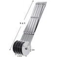 thumbnail image 3 of Nvzi Frantic RAY 5-Wheel Pastry Slicer, Stainless Steel Telescopic Pizza Slicer, Multi-Wheel Cutter, Dough Divider, 3 of 4
