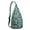 Dark-green-7, variant on Dog Paw Sling Backpack - Cute Puppy Print Shoulder Bag (Boho Dog Aesthetic, Multi-Occasion Use)