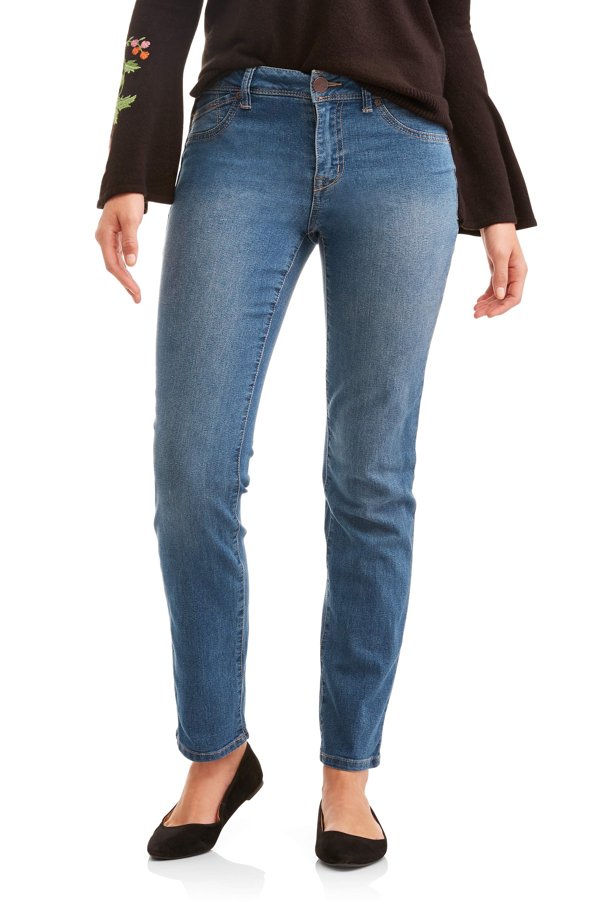 Everyday Comfort: HUE Women's Ultimate Stretch Denim Legging In Black - Pull-On Style