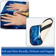 thumbnail image 3 of Shark Printed Furry Soft 12.5x8.2 Inch Car Armrest Mat Cover Accessories, 3 of 6