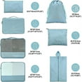 thumbnail image 3 of Otwoo 7 Pack Packing Cubes Compatible Suitcase Travel Luggage Organiser Set Suitcase Organiser Bags Compatible Clothes Shoes Cosmetics Toiletries_Gift Of G, 3 of 5