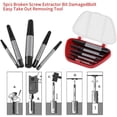 thumbnail image 4 of 5-Piece Tool for Damaged Bolt & Screw Removal, Fits 4mm to 18mm Broken Screw Extractor Set, 4 of 8