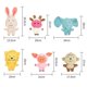 thumbnail image 1 of Cute Animals Plush Dog Toys Funny Squeaky Pet Puppy Chew Bite Interactive Toy Pets Dogs Sounding Ac ZefeiWu 8390605275883, 1 of 1
