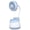 1Light Blue, variant on 1Beige Usb Rechargeable Desktop Fan Pencil Holder 2 In 1 Portable Small Fan 3 Wind Levels With Phone Stand For Office Student Dorm Home Personal