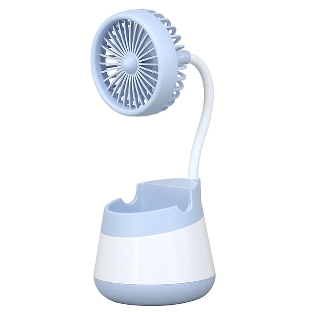 Fans for Home Table & Desk Fans Desktop Fan Pencil Storage Cute Little Fan Home Desktop Storage Decoration