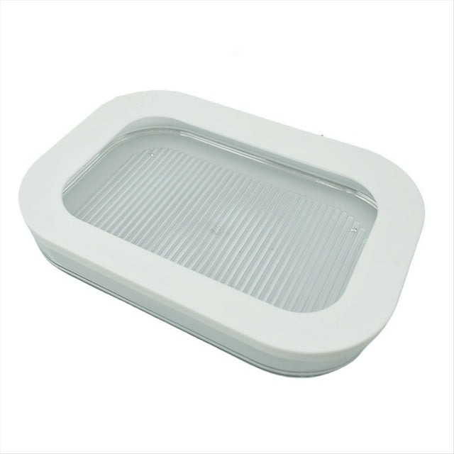 Contenedores de Almacenamiento para Refrigerador Carne Contenedor con Tapa para Caja Almacenamiento para Refrigerador de Carne Adecuado para Almacenar Productos Cárnicos Tocino C