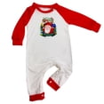 thumbnail image 1 of Conjunto De Pijamas De 2 Piezas Conjunto de pijama familiar de 2 piezas, estilo navideño, patrón de Papá Noel, traje diario a cuadros Ygjytge Bebé Rojo 3-6M para Niño, 1 of 6