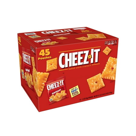 Branded Cheez-It Original Snack Packs (1.5 oz., 45 ct.) Pack of 1 [Qty Discount / wholesale
