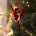 thumbnail image 5 of JHRGJIO Christmas Tree Hanging Ornaments, Xmas Holiday Decoration Accent, Festive Bauble Pendant Home Indoor Display Christmas Decorations Indoor Outdoor Winter Decor, 5 of 7