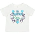 thumbnail image 3 of Inktastic My Pawpaw Loves Me with Flowers and Hearts Boys or Girls Toddler T-Shirt, 3 of 5