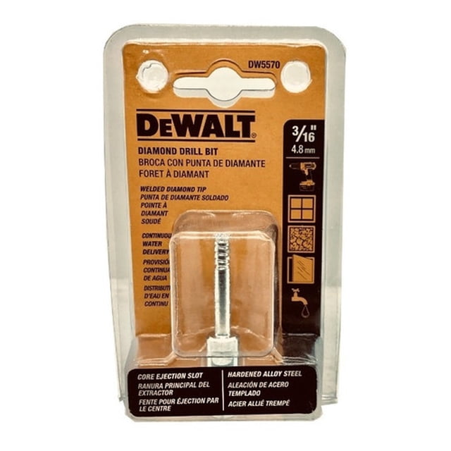 Broca De Diamante 3/16-inch Dewalt Dw5570 DeWalt DW5570
