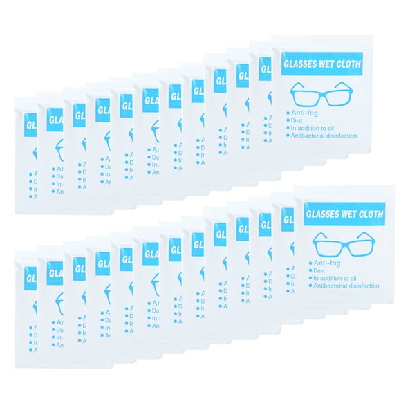 Lens Cleaning Wipes Lens Wipes Disposable Glasses Wipes Camera Lens Wipes 25pcs Disposable Glasses Cleaning Wipes Computer Screen Camera Lens Cleaning Wipes Set