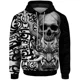 thumbnail image 4 of Sudadera con capucha informal de otoño para hombre, sudadera con capucha para hombre, sudadera con estampado de calavera genial, sudaderas para hombre, ropa Y2k, 4 of 5