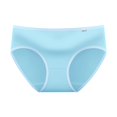 thumbnail image 1 of Culottes en Coton pour Filles, Caleçons Courts Taille Basse Unis, 1 of 4