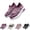Purple, variant on longantii Orthopedic Dress Shoes for Women Arch Support Slip on Non Slip Nurse Shoes Breathable Knitted Mesh Stretch Server Shoes Comfort 2026 Foam Shoes Beige