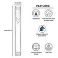 thumbnail image 3 of A&S Mezuzot Mezuzah Clear Plastic-Lucite Case Waterproof Silver Shin Jewish Home Blessing Protection Cover (2, 20cm-8inch), 3 of 5
