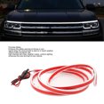 thumbnail image 3 of Car Hood LED Strip Lights Bright Engine Exterior Light Bar 180cm Length for Vehicles, 3 of 7