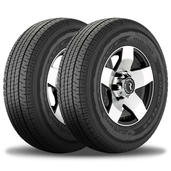 2 Goodyear Endurance ST 235/80R16 123N E Auto/Boat/Travel Trailer Hauler Tires 724858519 / 235/80/16 / 2358016