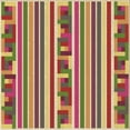 thumbnail image 1 of Ahgly Company Machine Washable Indoor Square Transitional Metallic Gold Area Rugs, 6' Square, 1 of 7