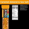 thumbnail image 3 of (6 pack) KIND Gluten Free Caramel Almond & Sea Salt Snack Bars, Value Pack, 1.4 oz, 12 Count Box, 3 of 18