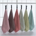 thumbnail image 4 of CUITING Ring Spun Cotton Towels And Handcloths Pack  Vibrant Gradient Colors  12 Count, 4 of 5