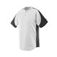thumbnail image 1 of 1530 AG PLY/WCKNG 2-BTTN BB JERSEY BLANCO/ NEGRO/ SL GRY S Nave de descenso de Augusta 1530, 1 of 1