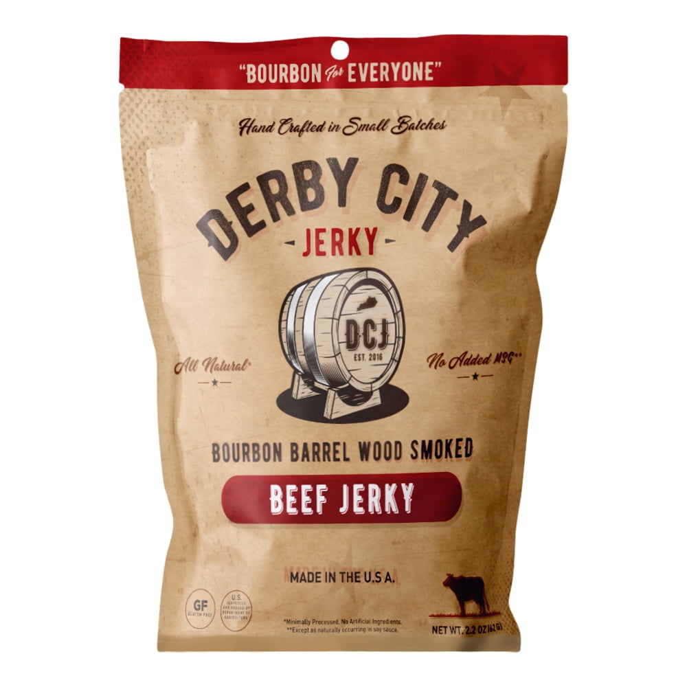 Derby City Bourbon Barrel Wood Smoked Beef Jerky