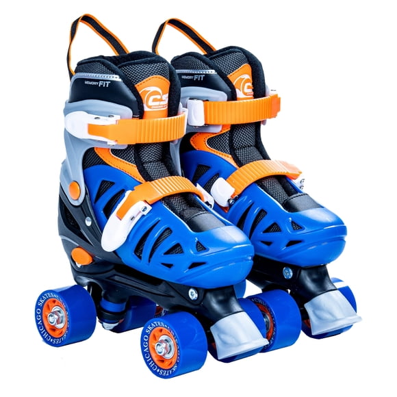 Patines Cuádruples Ajustables Chicago Skates J10‑J13 para Niños