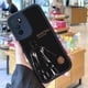 thumbnail image 2 of ¡Proteja su iPhone 15 Pro Max 14 13 12 Pro 11 con una funda para teléfono plateada mate gráfica única y moderna!, 2 of 4