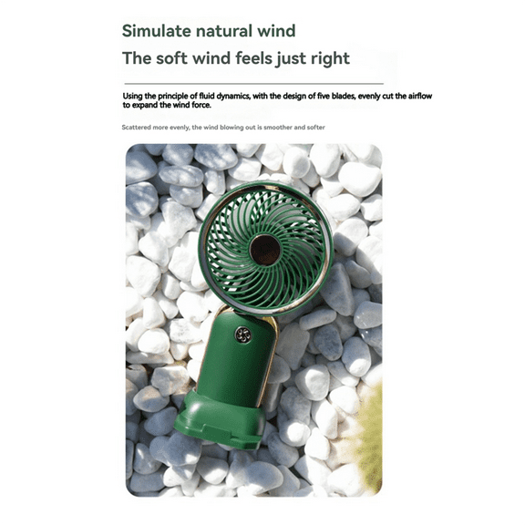 USB Mini Handheld Fan Small Personal Fan Makeup Eyelash Fan for Hiking Traveling Home Office D