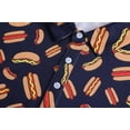 thumbnail image 3 of Brythos Men's Golf Shirts - Printed Performance Wicking CasualMulticolor7,L, 3 of 5