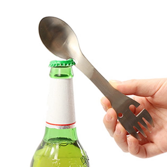 YAOMOBB Camping Spork Heat Resistant Spork Tableware Double end for Picnic Camping