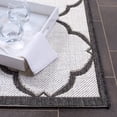 thumbnail image 3 of Safavieh Linden Ognena Geometric Indoor/Outdoor Area Rug, Light Gray/Charcoal, 9' x 12', 3 of 10