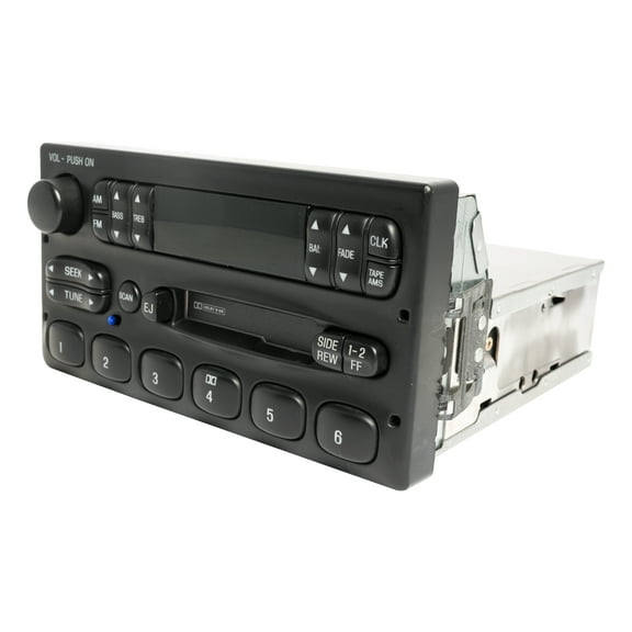 Restored Ford Crown Victoria 1999-2011 Car Radio AM FM Cassette w BT Input (Refurbished)