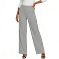 thumbnail image 6 of Kezqiaxn Business Casual Pants for Women Fashion Stretchy High Waisted Dressy Work Pants with Pockets Plus Size Fashion, 6 of 6
