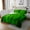 Green, variant on Hot Pink Twin Bedspread Set Abstract Glowing Gradient Quilt Set,Aesthetic Ombre Coverlet Set Modern Neon Lights Bedding Set,Psychedelic Stars Bed Cover