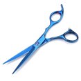 thumbnail image 3 of Tijeras profesionales para cortar el pelo de perros, tijeras de peluquería, tijeras de corte azules, 3 of 12