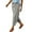 Light Gray, variant on Linen Pants Women Lightweight Drawstring Elastic Waist Cargo Jogger Pants with Pockets