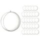 thumbnail image 1 of 30 piezas de adornos de plástico transparente rellenables, bolas de adorno rellenables transparentes, bolas colgantes transparentes, bola flotante para acuario, 1 of 8