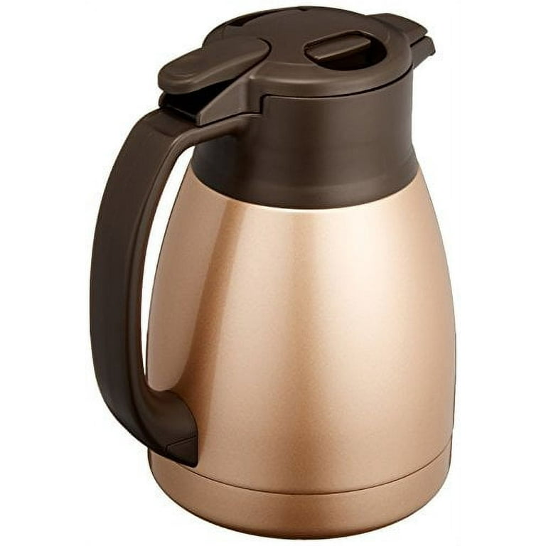 Zojirushi Copper Stainless Steel Vacuum Insulated 34 Ounce Thermal Carafe 