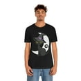 thumbnail image 4 of Bella Canvas 3001 Halloween Cat Shirt, Witchy Cat Bella Luna T-Shirt, 4 of 10