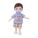 thumbnail image 3 of Muñecas articuladas de juguete, muñecas BJD, figuras de acción con cabeza, muñecas BJD para niños, hombres Violeta, 3 of 9